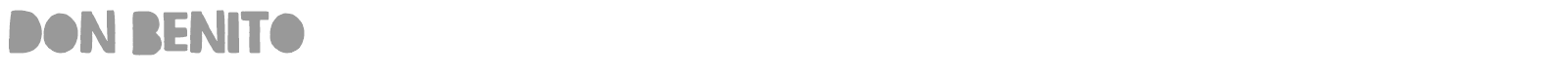 Don Benito font preview